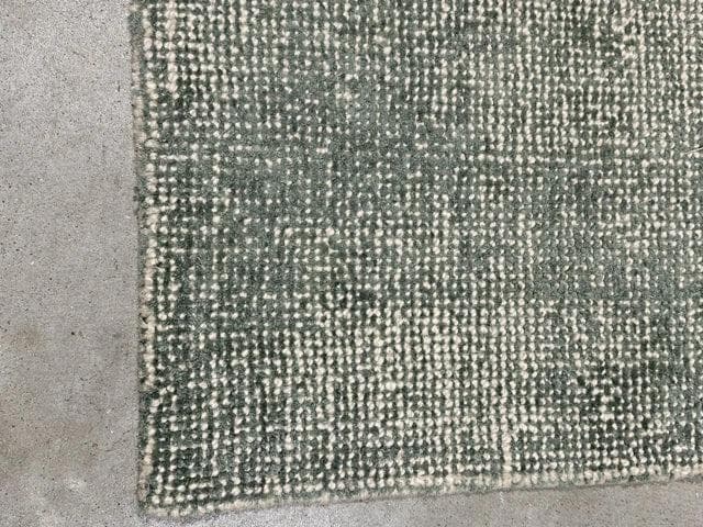 West Elm Glimmer Handwoven Green 5'x8' Wool Area Rug - Thumbnail 2