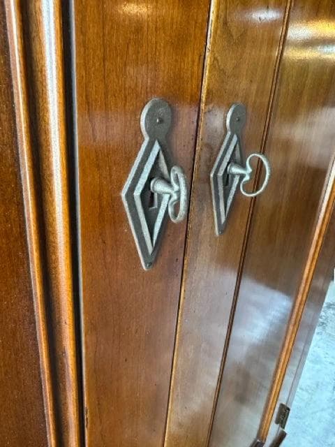 Hickory Chair 2 Door 3 Drawer Wooden Armoire - Thumbnail 3