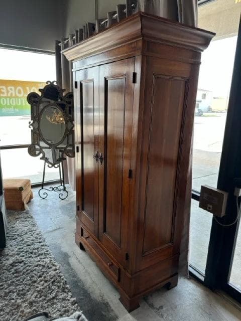 Hickory Chair 2 Door 3 Drawer Wooden Armoire - Thumbnail 2