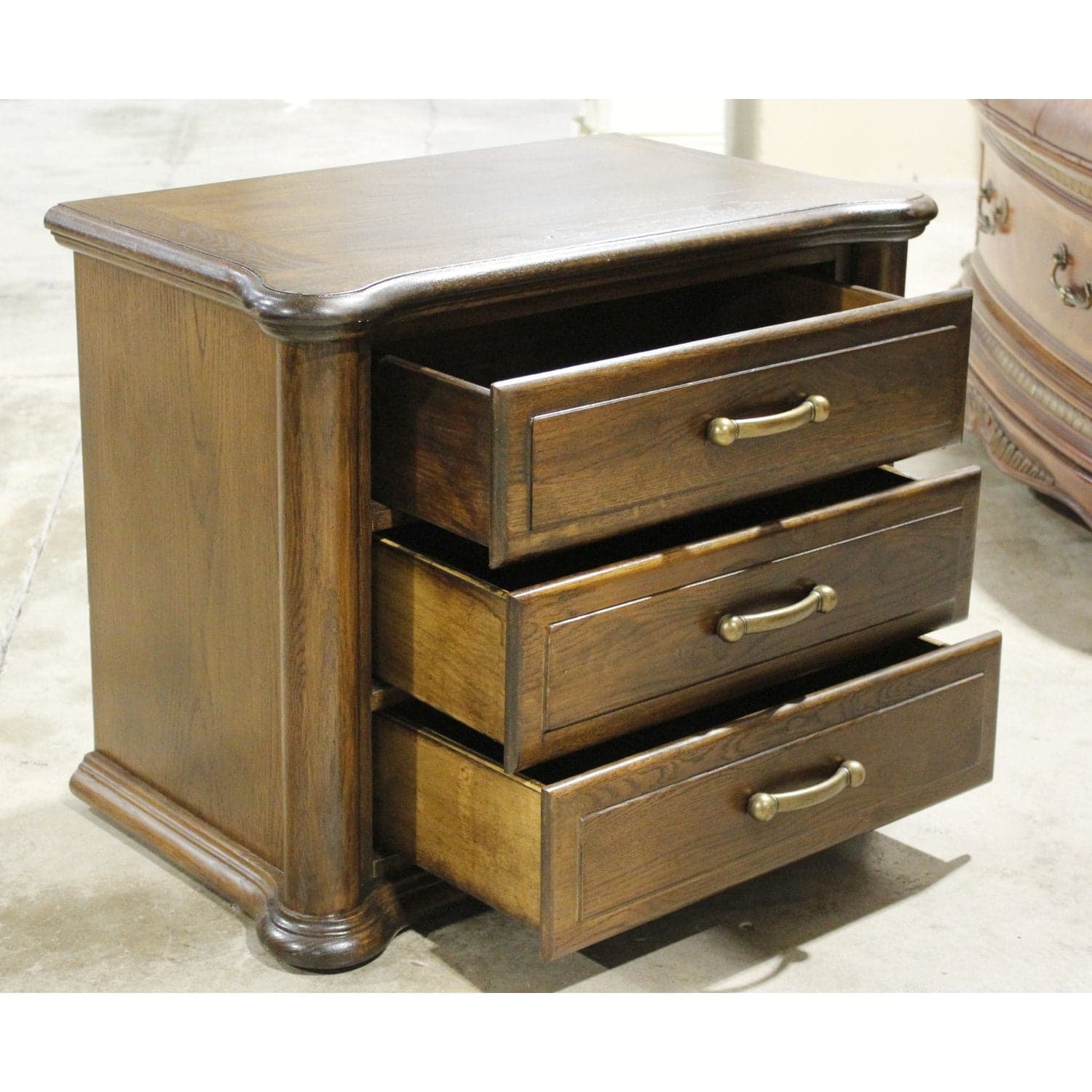 Stanley Furniture Dark Oak Nightstand - Dark Oak - Thumbnail 2