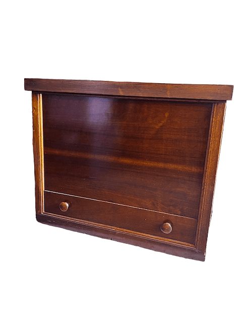 Mid Century Modern Cedar Lined Rosewood Trunk w/Drawer DH250-3 - Thumbnail 2