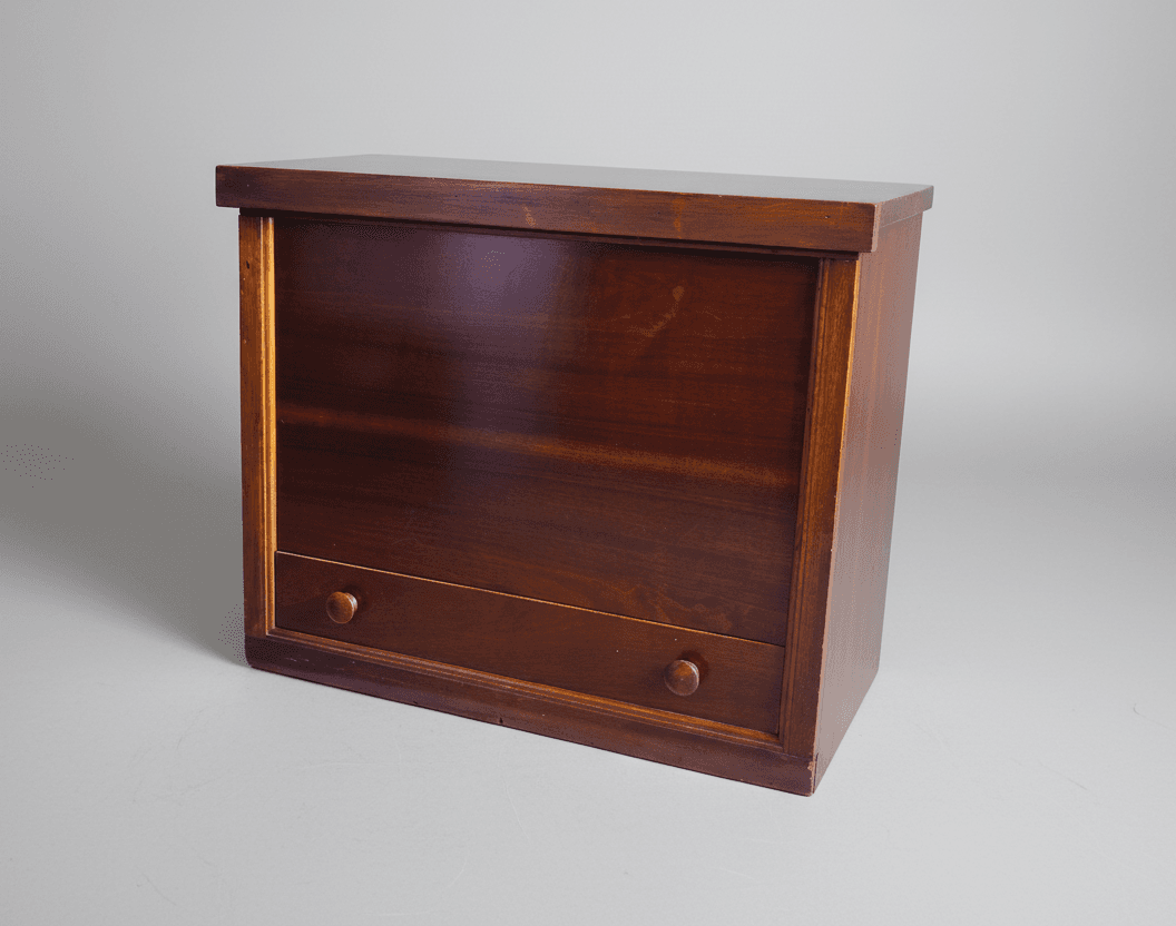 Mid Century Modern Cedar Lined Rosewood Trunk w/Drawer DH250-3 - Thumbnail 10