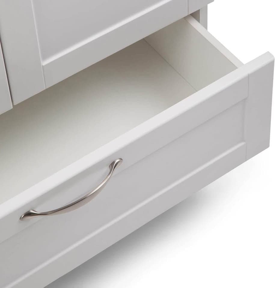 DISPOSE- Maile 28-inch Utility Sink & Cabinet in Pure White FFW-1020 - Thumbnail 3