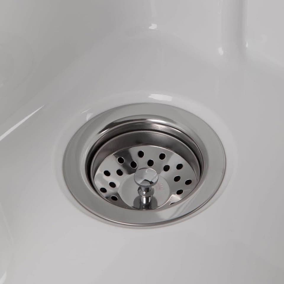 DISPOSE- Maile 28-inch Utility Sink & Cabinet in Pure White FFW-1020 - Thumbnail 5