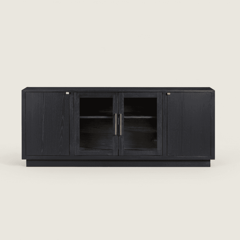 TOV FURNITURE Marlow Wood Media Entertainment Cabinet Sideboard Console FFE-1304 - Thumbnail 5