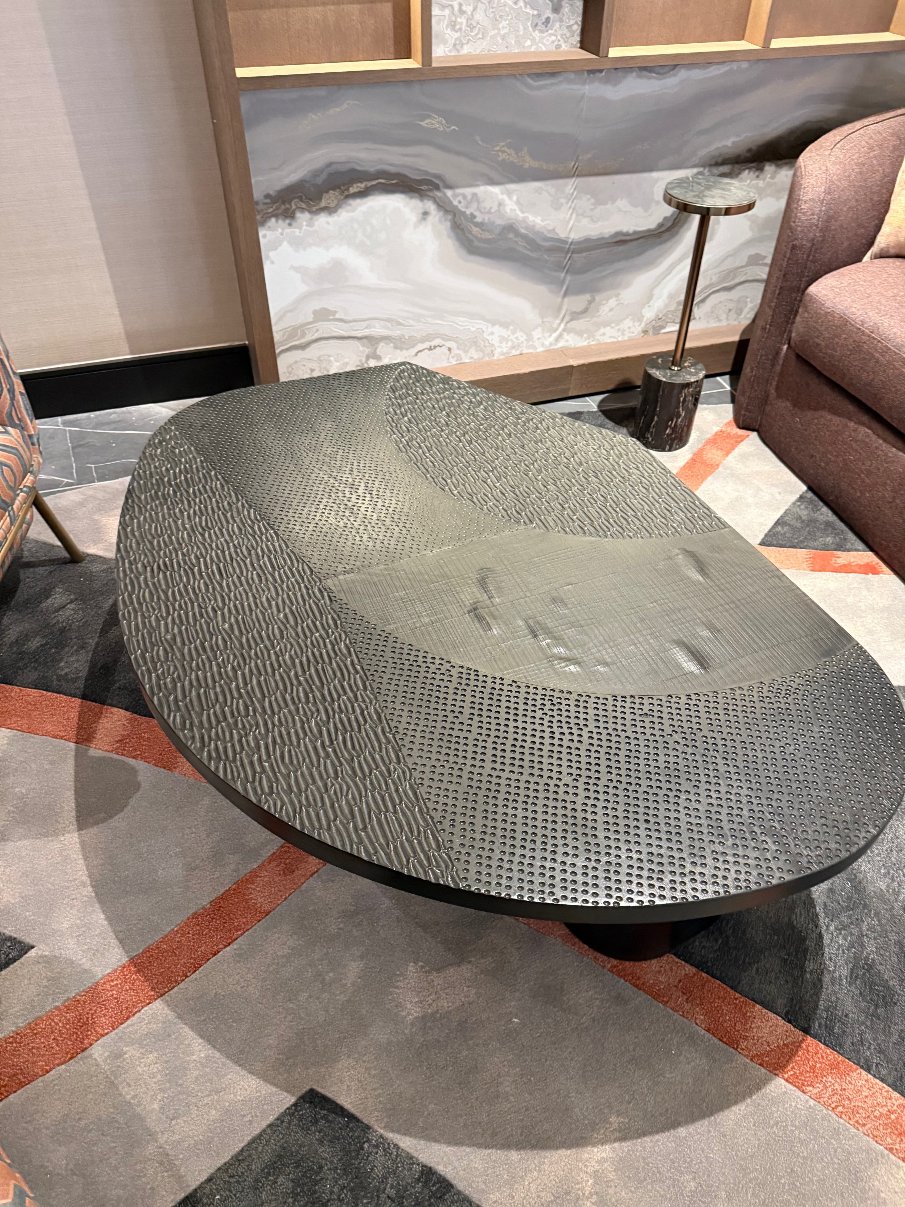 Arteriors Home Black Tribal Coffee Table FFE-1323 - Thumbnail 3