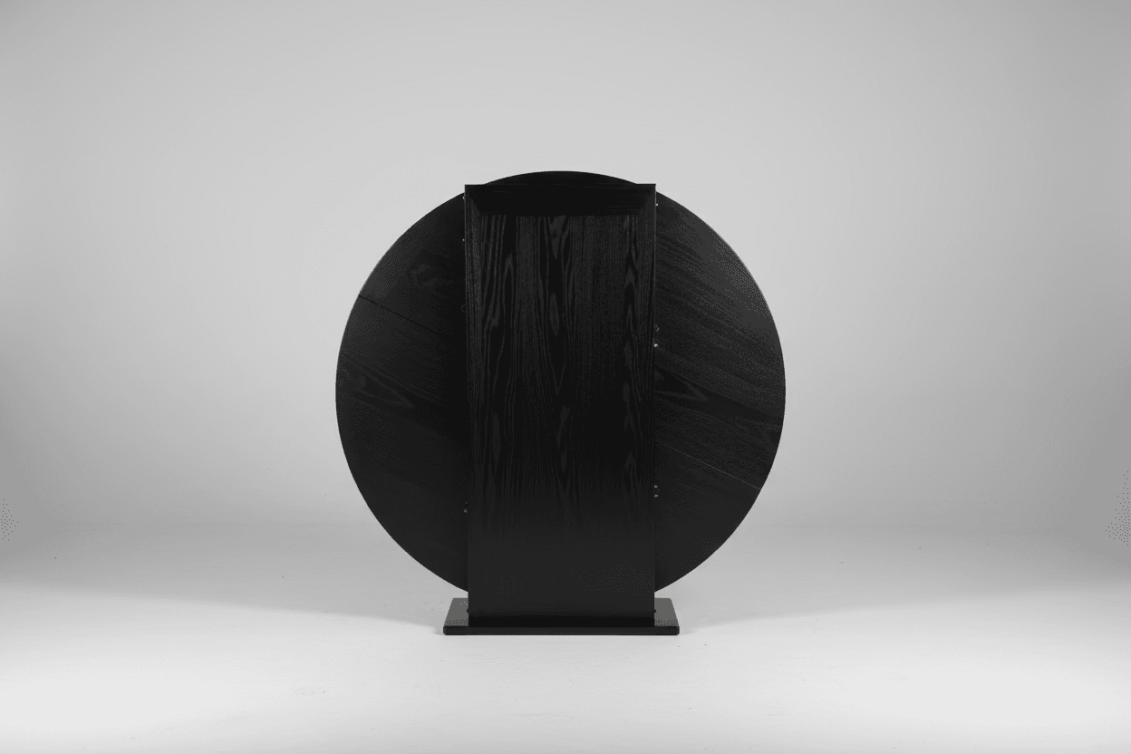 Round Dining Table 42" Top w Leaf FFE-1356 - Image 1