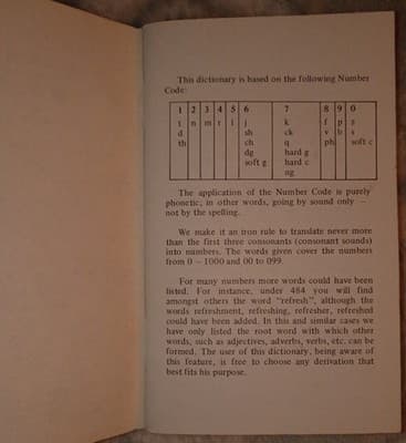 Number Dictionary by Dr. Bruno Furst & Lotte Furst, 1972, Reference Book - Thumbnail 3