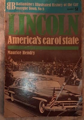 Ballantine's Rolls-Royce Lincoln 1971 Vintage Books - Thumbnail 7