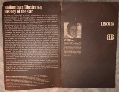 Ballantine's Rolls-Royce Lincoln 1971 Vintage Books - Thumbnail 8