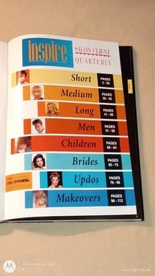 Inspire Magazine Volume 24 Brides Updos Makeovers Hairstyles Illustrated 1998 - Thumbnail 3