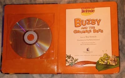 Hermie & Friends Buzby and the Grumble Bees Board Book w/ CD-ROM Troy Schmidt - Thumbnail 2