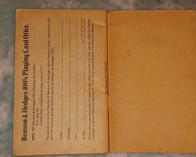 Benson & Hedges 1972 Vintage 100 Card Games Booklet Hoyle Edition - Thumbnail 4