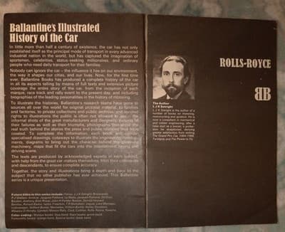 Ballantine's Rolls-Royce Lincoln 1971 Vintage Books - Thumbnail 4
