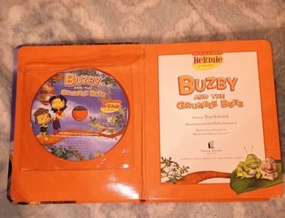 Hermie & Friends Buzby and the Grumble Bees Board Book w/ CD-ROM Troy Schmidt - Thumbnail 3