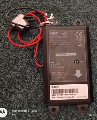 Queclink DB2-4G Reverse Security Car GPS Tracking Device S2-M007921 - Image 1