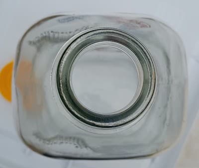 Homestead Creamery 64 fl. oz. Clear Glass Milk Bottle Burnt Chimney VA - Thumbnail 3