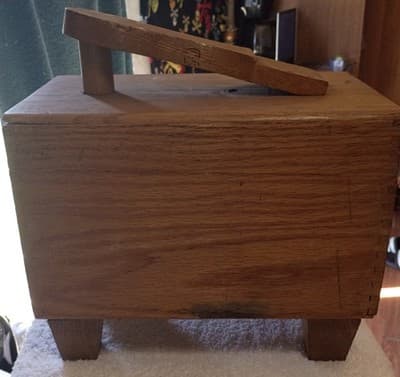 Esquire De Luxe Wooden Shoe Valet Brown Shoe Care Box - Thumbnail 5