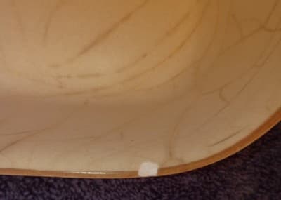 Pfaltzgraff 2 Qt Stoneware Baker 236 Beige Brown Floral Oven Microwave Safe - Thumbnail 2