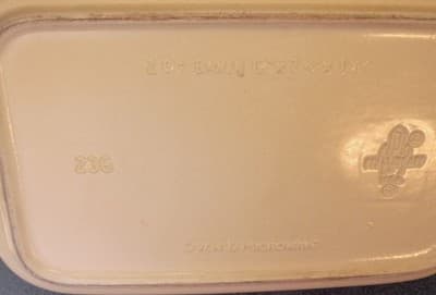 Pfaltzgraff 2 Qt Stoneware Baker 236 Beige Brown Floral Oven Microwave Safe - Thumbnail 6