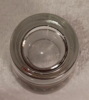 Ohio Buckeye State Clear Gold Black Red Shot Glass Painted Decorated Barware - Thumbnail 4