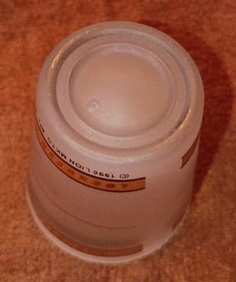 1996 Lockheed Martin Gold Trim Frosted Shot Glass Very Nice And Very Rare - Thumbnail 4