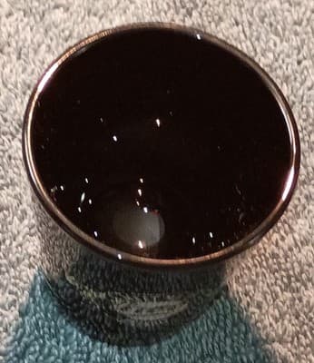 Vintage CHEERS Meet Me In Detroit Black Shot Glass 22 Karat Gold Plated (RARE) - Thumbnail 2