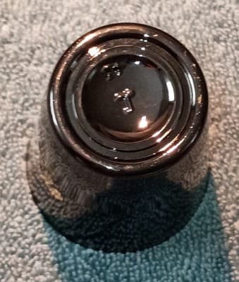 Vintage CHEERS Meet Me In Detroit Black Shot Glass 22 Karat Gold Plated (RARE) - Thumbnail 4