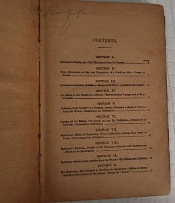 Daniel Defoe Robinson Crusoe Illustrated Hardcover International Book Company - Thumbnail 8