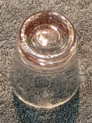Hank's Montana Exchange Cullman Alabama Clear Shot Glass Painted Barware Novelty - Thumbnail 4