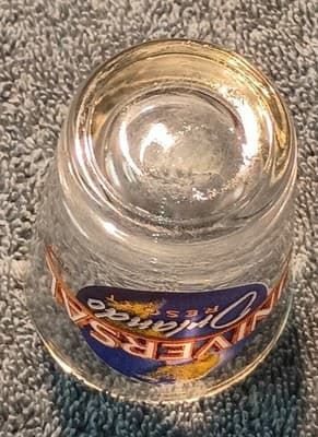Universal Studios Orlando Clear Printed Shot Glass Vintage 1980's - Thumbnail 4