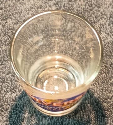 Universal Studios Orlando Clear Printed Shot Glass Vintage 1980's - Thumbnail 2