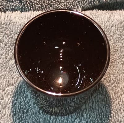 Atlanta Skyline 22 Karat Gold/Black Shot Glass Vintage 1980's (VERY RARE) - Thumbnail 2