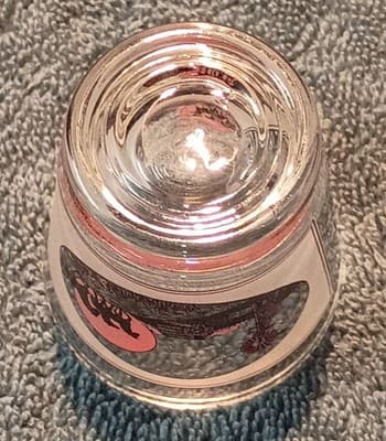 Nebraska Painted Horse Scene Shot Glass Clear Multicolor Vintage 1980's (RARE) - Thumbnail 4