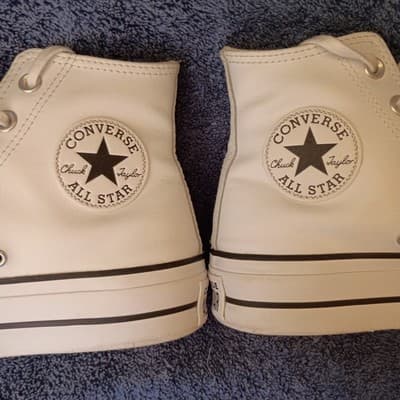 Size 6.5 - Converse Chuck Taylor All Star Lift High White W - Thumbnail 8