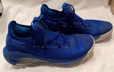 Under Armour Curry 6 Team Men's Basketball Royal Blue Size 11.5 - Image 1