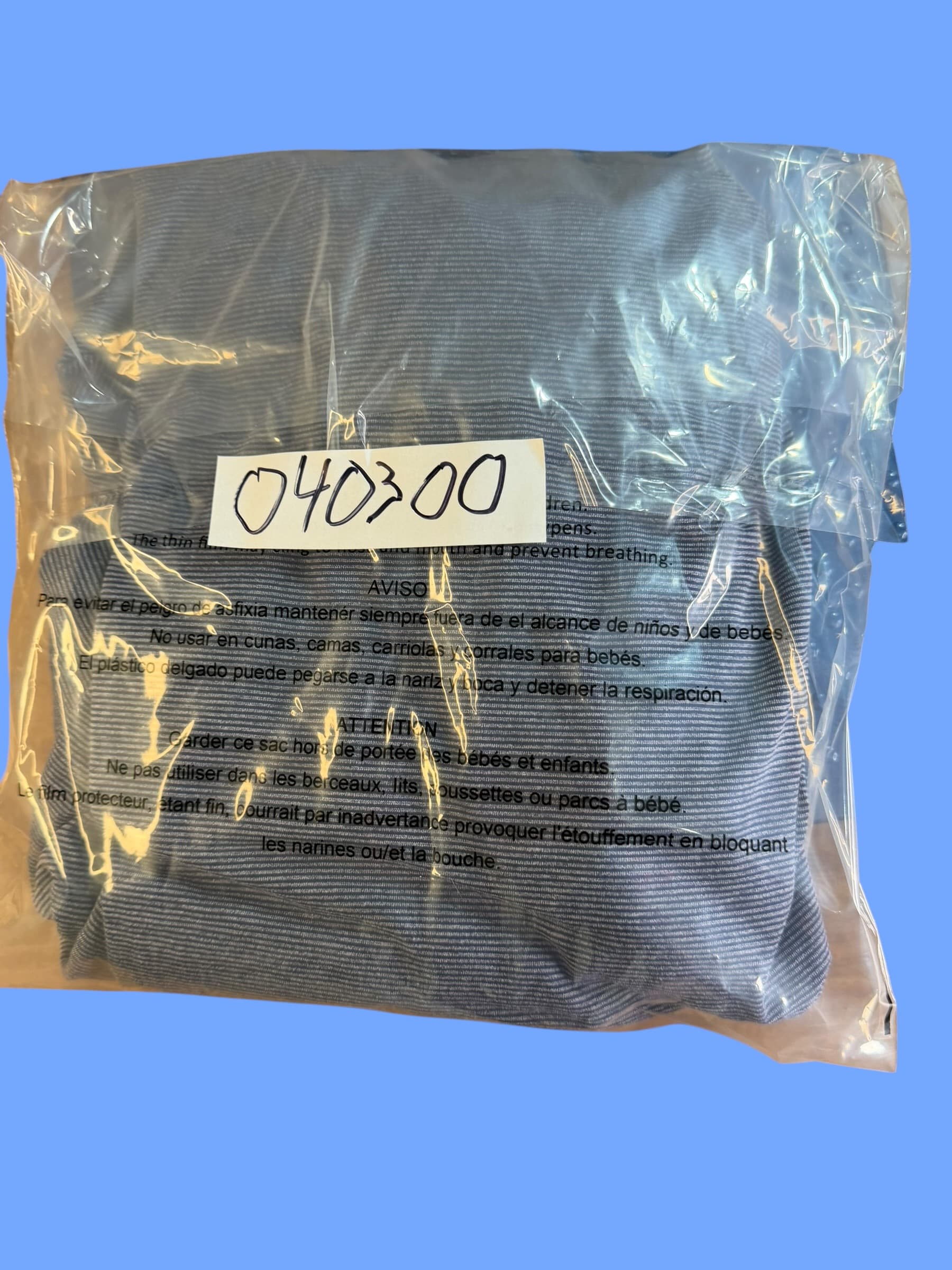 Johnnie-O XXXL Quarter Zip Pullover Navy Stripe Golf Links Performance Stretch - Thumbnail 8