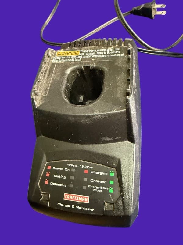 Craftsman 19.2V DieHard NiCd Battery and Multi-Voltage Charger & Maintainer Set - Thumbnail 2