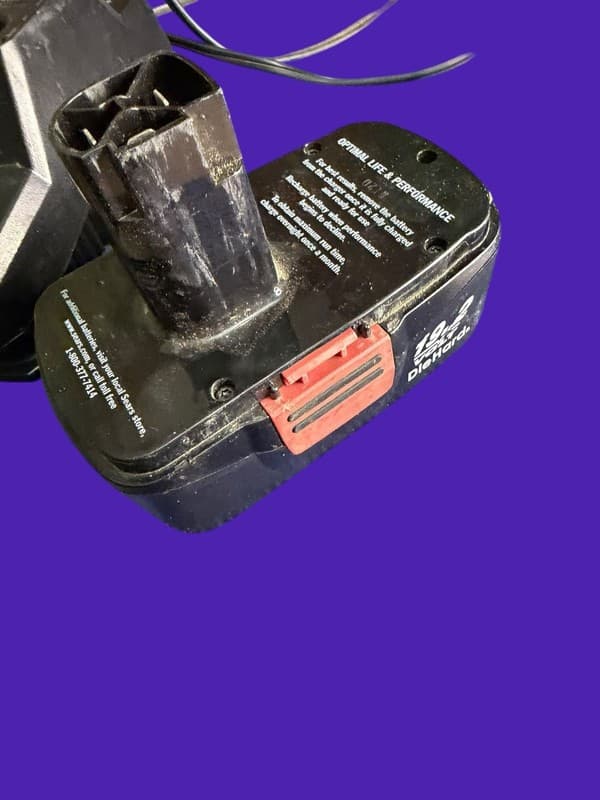 Craftsman 19.2V DieHard NiCd Battery and Multi-Voltage Charger & Maintainer Set - Thumbnail 8