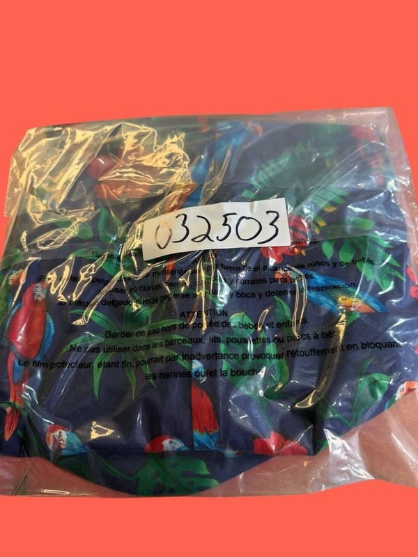 Vintage Hawaiian Pace Men's XL Rayon Tropical Parrot Hibiscus Aloha Shirt - Thumbnail 3