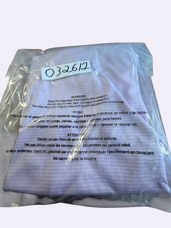 Callaway Opti-Dri Mens XXL Purple White Striped Short Sleeve Golf Polo Shirt - Thumbnail 5