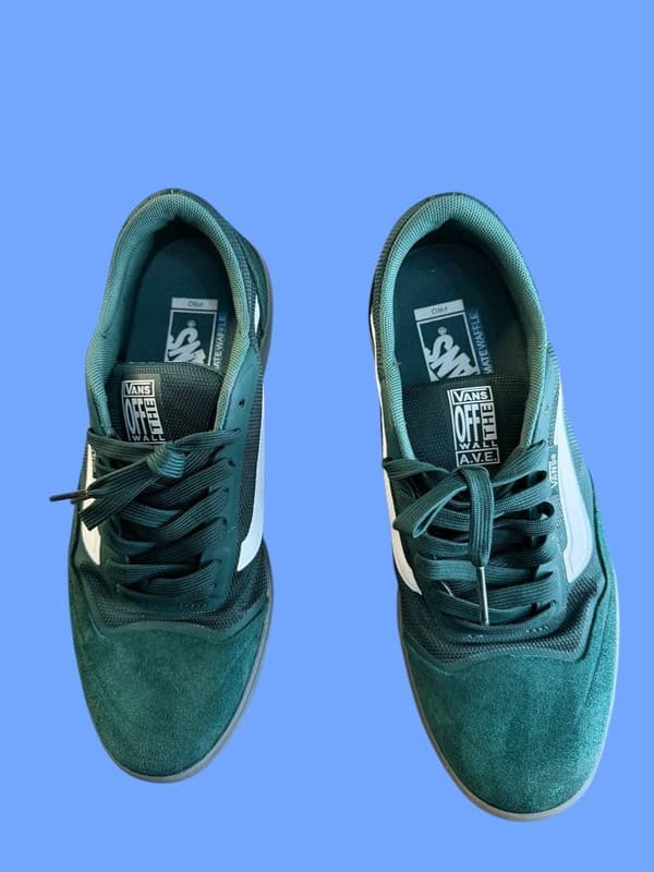 Vans AVE Pro Skate Shoes Pine Green Clear Mens Size 8.0 - Thumbnail 5