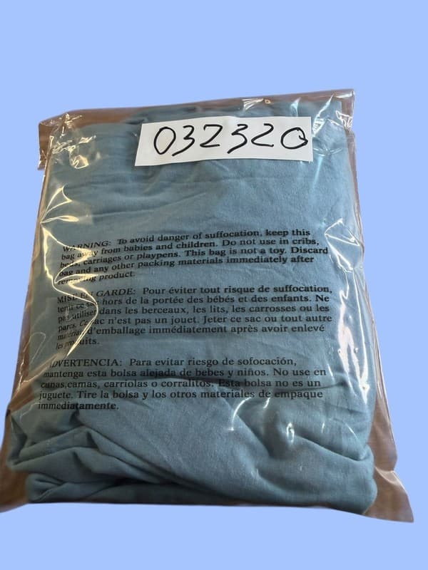 Apt. 9 Premier Flex Men's V-Neck T-Shirt Blue Size Large - Thumbnail 4