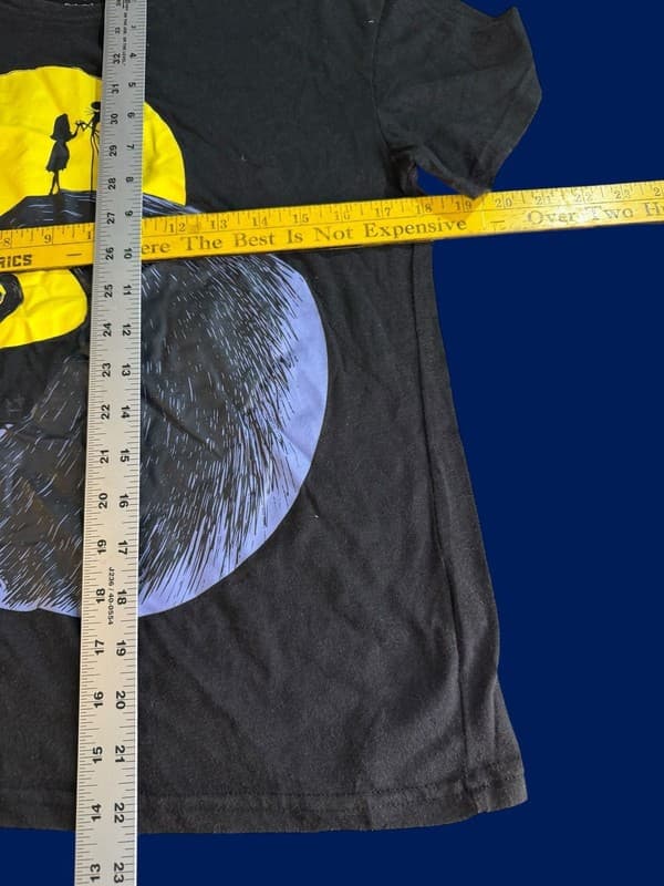 Disney The Nightmare Before Christmas Jack & Sally Spiral Hill Graphic T-Shirt M - Thumbnail 7