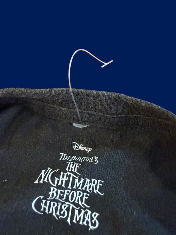 Disney The Nightmare Before Christmas Jack & Sally Spiral Hill Graphic T-Shirt M - Thumbnail 8