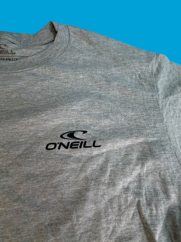 O'Neill Modern Fit Short Sleeve Heather Gray Graphic T-Shirt Size Large - Thumbnail 4