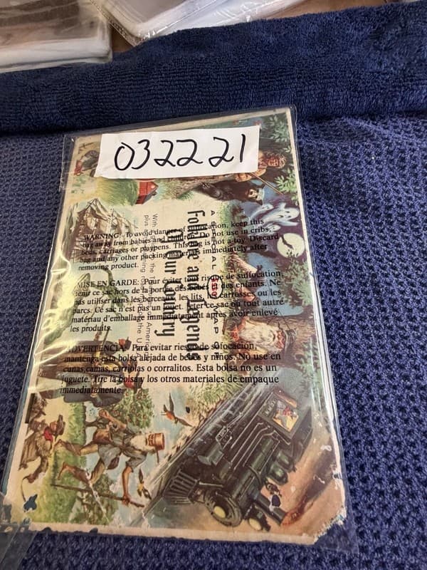 Vintage 1960 Esso Folklore and Legends of Our Country Special Road Map of the US - Thumbnail 3