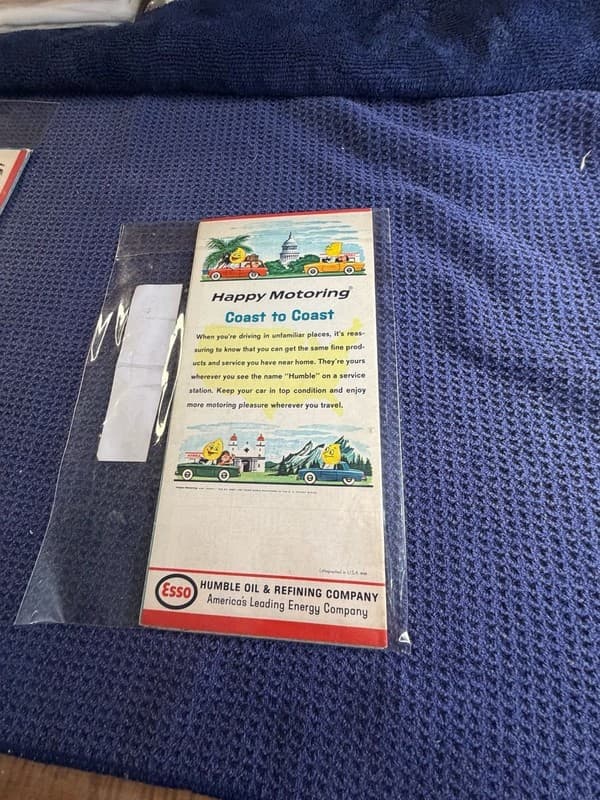 Vintage 1965 Esso Jacksonville and Vicinity Map and Visitor's Guide - Thumbnail 3