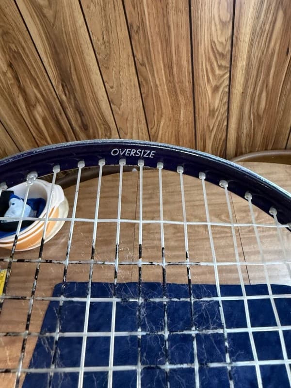 Tennis Racquet Set: Wilson Titanium Matchpoint & Prince Accuracy Oversize lot 2 - Thumbnail 12