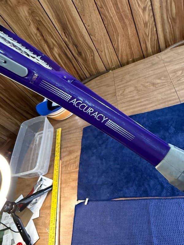 Tennis Racquet Set: Wilson Titanium Matchpoint & Prince Accuracy Oversize lot 2 - Thumbnail 13